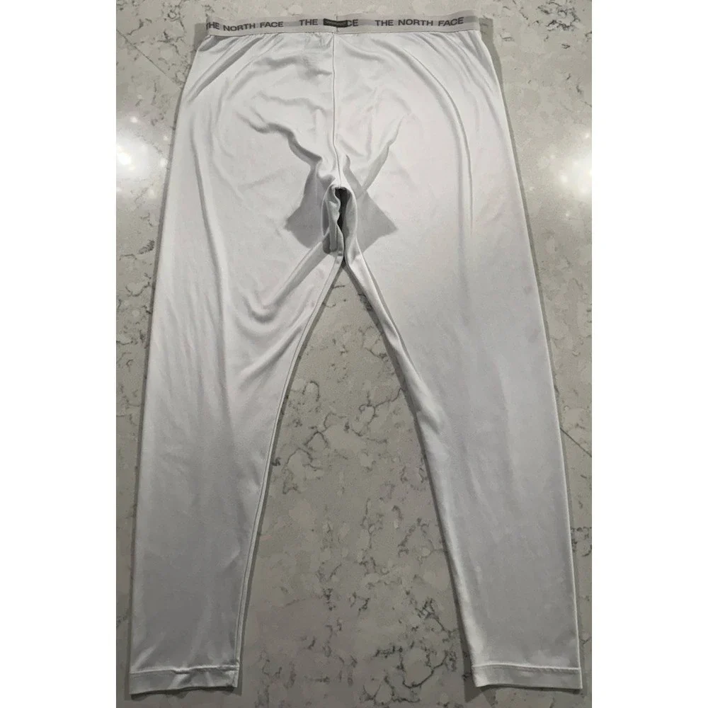 The North Face Winter Warm Essential Leggings Mens Large White VaporWick Logo